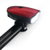 T6 USB Rechargeable Aluminum LED Bike Cycling Front Light with Horn Sound