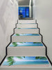 Sea Beach Pattern Decorative Stair Floor Rugs