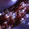 Solar Powered Copper Wire LED String Light Outdoor Decoration