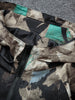 Camo Print Side Pockets Full Zip Waterproof Jacket