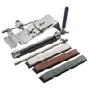 Household Kitchen Fast Practical Sharpener with 4 Whetstones
