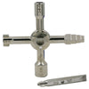 Multi-function Cross Wrench Square Triangle Valve Key Set