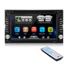 VETOMILE Double 2 DIN HD 6.2" Touch Screen Car DVD Player GPS Sat Nav Stereo Radio
