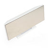 Digital Mirror Surface Alarm Clock with Large LED Display USB Port for Bedroom