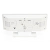 Digital Mirror Surface Alarm Clock with Large LED Display USB Port for Bedroom