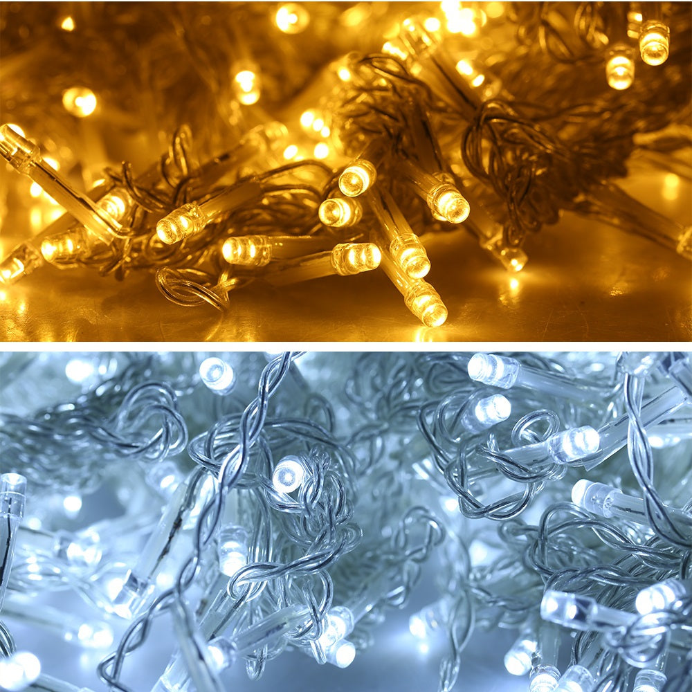 LED Curtain Icicle String Fairy Light Wedding Party Garden Decoration