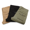 8138 Casual Multiple Pockets  Ankle Strap Long Pants Straight Cotton for Men
