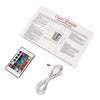 USB Rechargeable LED Square Column Night Light with Remote Control 16 Colors