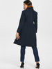 Double Breasted High Waisted Woolen Coat