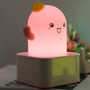 TW - L23 Rechargeable LED Night Lamp Patting Light Touch Sensor Silicone Bedroom