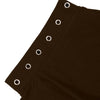Drawstring Lace Up Solid Color Sleeveless Hoodie