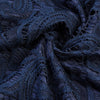 V Neck Lace Knee Length Dress