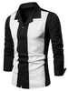Patchwork Color Block Casual Shirt