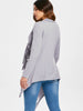 Tassel Asymmetric Long Sleeve Top