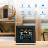 FJ3379C Wireless Weather Station Clock HD Display 60M Transmission Range with Outdoor Sensor