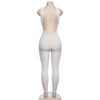 Scoop Neck Sleeveless Backless Bodycon Jumpsuit Women Yoga Clothes
