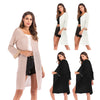 Women Loose Sweater Long Sleeve Knitted Cardigan Outwear Jacket Coat Winter Fashion