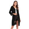 Women Loose Sweater Long Sleeve Knitted Cardigan Outwear Jacket Coat Winter Fashion