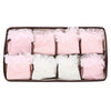 4pcs Collapsible Storage Boxes Bra Underwear Closet Organizer Divider Drawer
