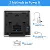FJ3379C Wireless Weather Station Clock HD Display 60M Transmission Range with Outdoor Sensor