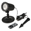 Waterproof Red Green Moving Twinkle Laser Light Remote Control for Garden Lawn