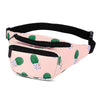 Guapabien Stylish Print Waist Bag Pouch Adjustable Belt for Women