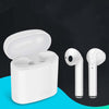 i7s Wireless Earbuds Mini Bluetooth In-ear Earphones Dual Stereo Sweatproof Built-in Mic with Charging Box