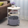 Household Movable Round Sofa Side Table