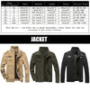 Men Military Army Style Cotton Jacket Fashion Air Force Casual Zip Up Outwear