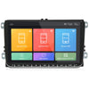 ML - CKVW92 Universal 9 inch Car DVD Player Android 8.0 Dual Din with Ultra Thin Body for VW