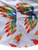 Colorful Leaves Print Digital Printing Shirt