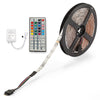 ZDM Waterproof 5M 24W Rgb Smd Light Led Strip 44KEY IR Remote Controller Kit Dc12v