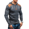 Men's Solid Color Hooded Sweater