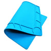 34 x 23cm Magnetic Heat Insulation Silicone Pad Desk Mat Maintenance Platform with Magnetic Section for BGA Soldering Repair Station