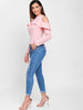 Open Shoulder Ruffled Knitwear