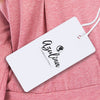 Round Collar Long Sleeve Button Loose Women T-shirt