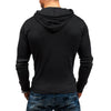 Men's Solid Color Hooded Sweater