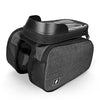 SAHOO 122007 Bike Frame Bag Cycling Top Tube Pannier with Cell Phone Holder