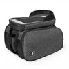 SAHOO 122007 Bike Frame Bag Cycling Top Tube Pannier with Cell Phone Holder
