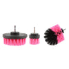 3PCS Electric Drill Cleaning Nylon Brush
