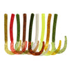 A FISH LURE Knife Tail Soft Worm Fishing Lures 8pcs
