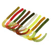 A FISH LURE Knife Tail Soft Worm Fishing Lures 8pcs