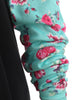 Floral Print Kangaroo Pocket Hooded Hoodie