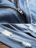 Ripped Faded Nine Minutes of Jeans