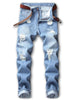 Ripped Faded Nine Minutes of Jeans