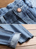 Ripped Faded Nine Minutes of Jeans