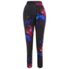 Print High Waisted Capri Leggings