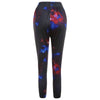 Print High Waisted Capri Leggings