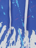 Paint Splatter Long Sleeve Hoodie