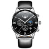 Fashion Mens New Design Elegant Analog Leather Business Dress Watch